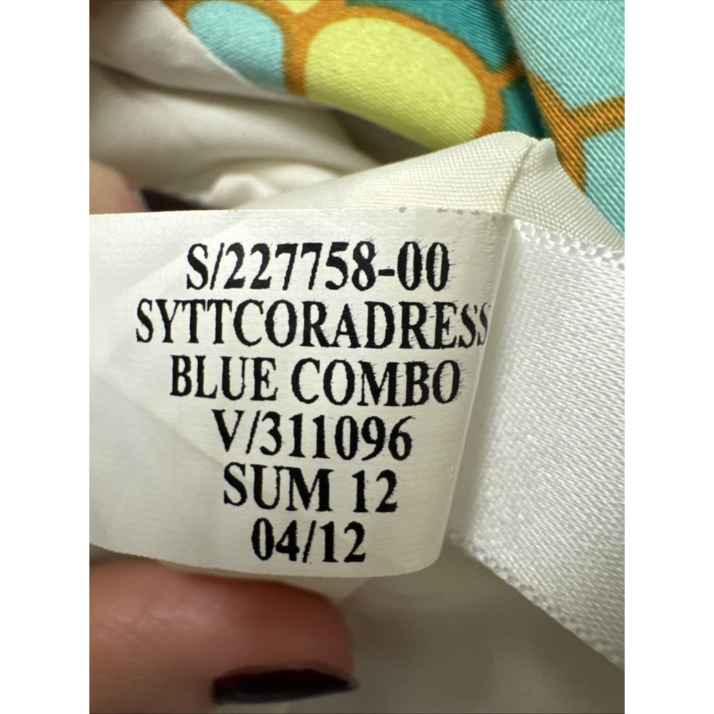 Trina Turk Cora Pisces Strapless Dress Banana Republic collab pop art floral 4P - Picture 12 of 12